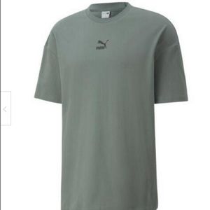PUMA classics boxy t-shirt - balsam green - men’s medium